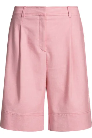 HUGO BOSS Shorts formales con pinzas delanteras
