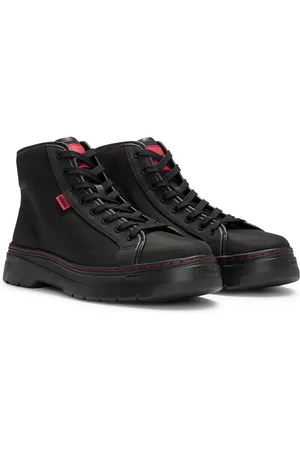 HUGO BOSS Botas de caña alta con estructura y suela de EVA