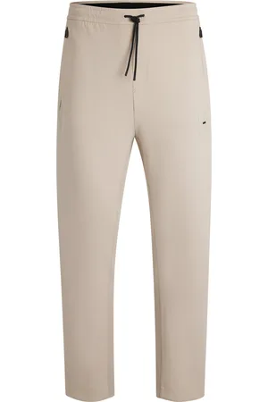HUGO BOSS Pantalones de chándal en algodón elástico