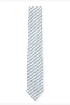 HUGO BOSS Corbata a rayas diagonales en seda italiana