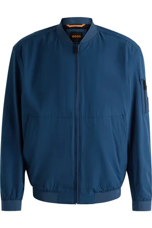 HUGO BOSS Chaqueta bomber de membrana multielástica arrugada