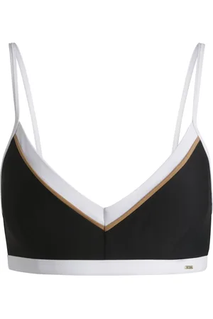 HUGO BOSS Top de bikini en los colores de la marca con factor de protección solar 50