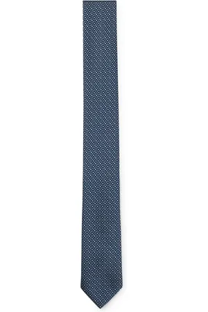 HUGO BOSS Corbata formal con estampado moderno