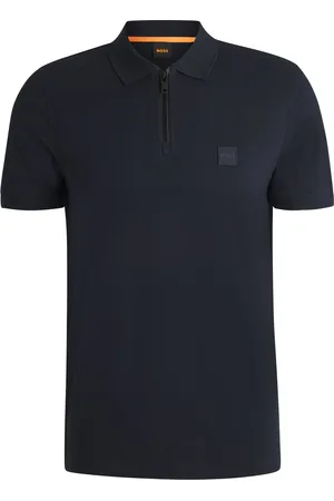 HUGO BOSS Polo tejido slim fit de piqué de algodón elástico