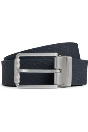 HUGO BOSS Cinturón reversible de piel italiana