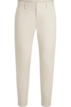 HUGO BOSS Pantalones formales en cómodo algodón elástico