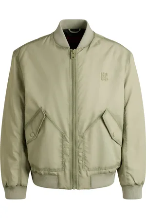HUGO BOSS Cazadora bomber acolchada con insignia de logo