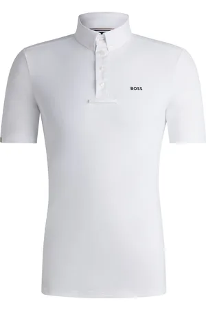 HUGO BOSS Camisa de exhibición para equitación en piqué elástico