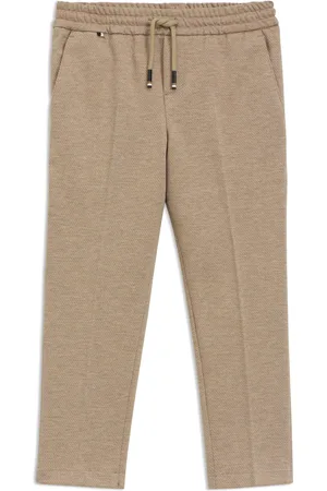 HUGO BOSS Pantalones de traje en tejido elástico para niños