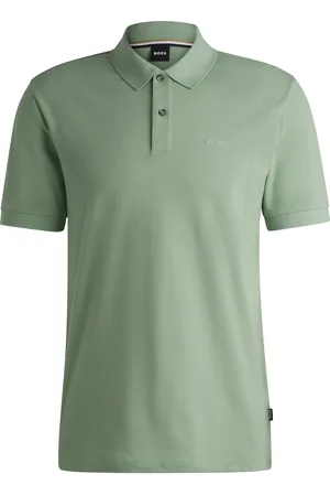 HUGO BOSS Polo Pallas de piqué de algodón con detalle de logotipo