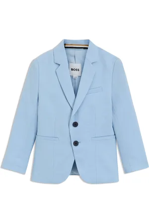 HUGO BOSS Americana para niños en tejido elástico