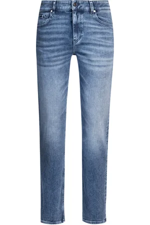 HUGO BOSS Vaqueros Delaware slim fit de tejido vaquero elástico
