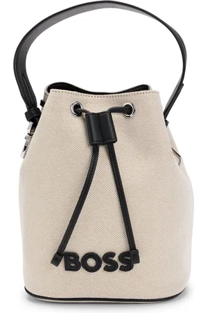 HUGO BOSS Saca con textura y con un bolsito de piel sintética