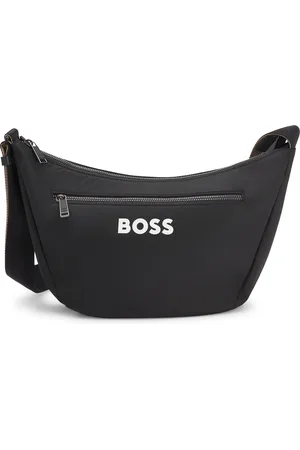 HUGO BOSS Bolso cruzado con logo en contraste