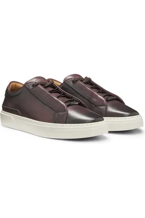 HUGO BOSS Deportivas Gary de piel con cordones ocultos