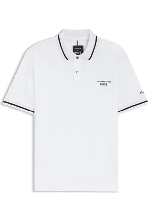 HUGO BOSS Polo Porsche x en algodón con control de la humedad