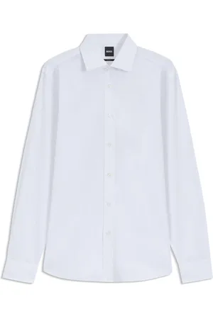 HUGO BOSS Camisa slim fit BECKHAM x en popelín de algodón