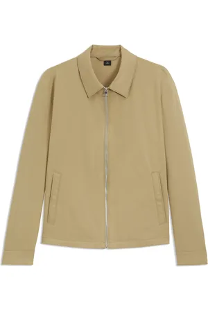 HUGO BOSS Chaqueta BECKHAM x en mezcla de algodón con cierre de cremallera