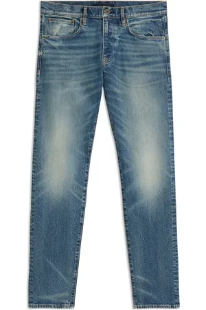 HUGO BOSS Vaqueros slim fit BECKHAM x en tejido vaquero lavado vintage