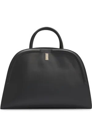 HUGO BOSS Bolso tote Ariell en piel granulada con correa desmontable