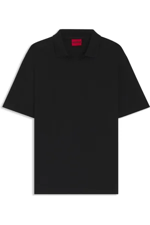 HUGO BOSS Polo relaxed fit en piqué de algodón elástico mercerizado