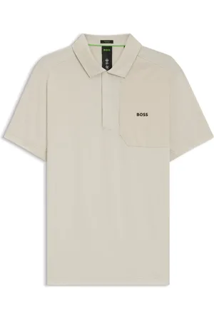 HUGO BOSS Polo Paddy con paneles de arpillera