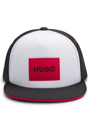 HUGO BOSS Gorra para niños con parte delantera de espuma e insignia de logo