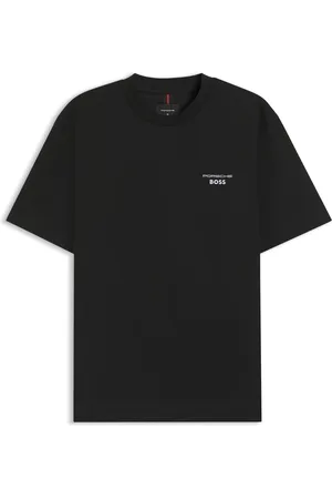 HUGO BOSS Camiseta Porsche x de algodón mercerizado con ilustración de Targa