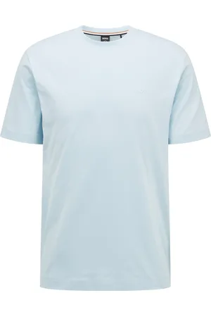 HUGO BOSS Camiseta de punto de algodón con detalle de logo