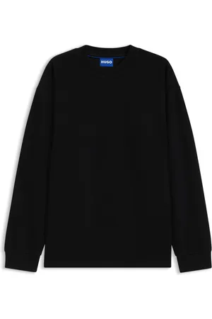 HUGO BOSS Camiseta en mezcla de algodón con estructura de rejilla