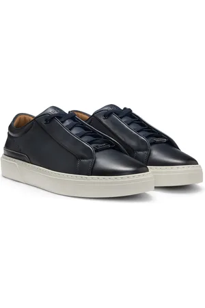 HUGO BOSS Deportivas Gary de piel con cordones ocultos