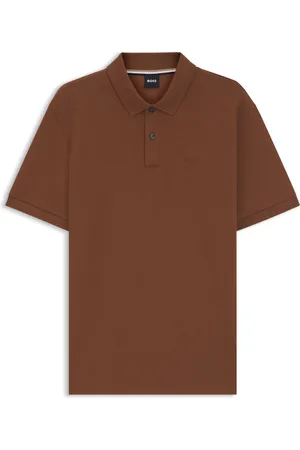 HUGO BOSS Polo Pallas de piqué de algodón con detalle de logotipo