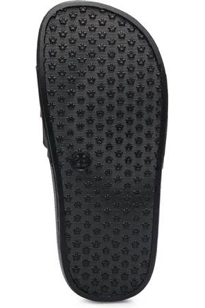 HUGO BOSS Chanclas para niños con logos en contraste
