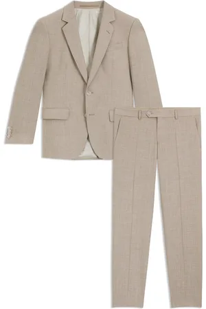 HUGO BOSS BECKHAM x Traje de dos piezas en lana, seda y lino