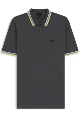 HUGO BOSS Polo Paddy de piqué de algodón con logo en el reverso del cuello