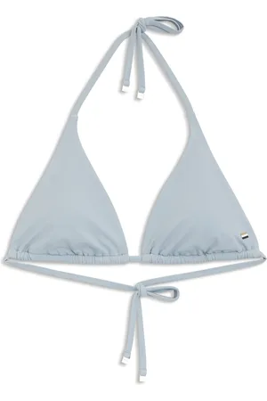 HUGO BOSS Top de bikini con relleno desmontable y protección UPF 50