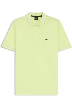HUGO BOSS Polo Paddy de piqué de algodón con logo en el reverso del cuello