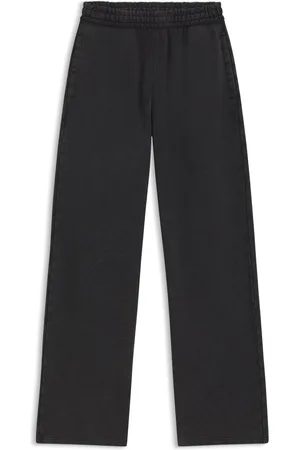 HUGO BOSS Pantalones de chándal loose fit de felpa de algodón