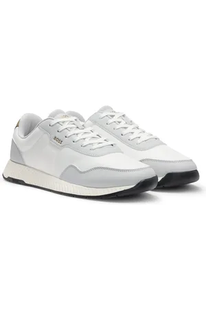 HUGO BOSS Deportivas de caña baja con empeines con textura.