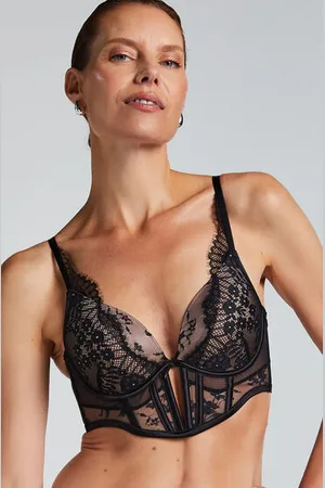 Hunkemöller Sujetador de aros longline push-up acolchado Daphne