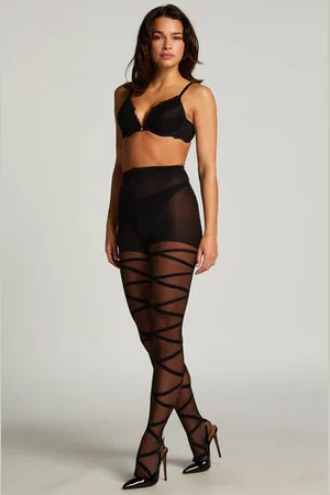 Hunkemöller 20 Denier Pantis Open Gladiator