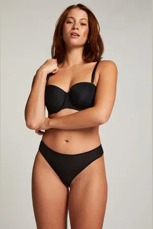 Hunkemöller Tanga invisible Stripe mesh