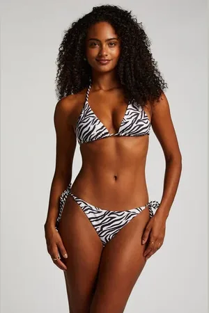 Hunkemöller Braguita de Bikini Cheeky Tanga Doha Zebra