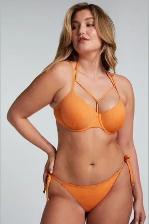 Hunkemöller Braguita de Bikini Cheeky Tanga Scallop Lurex