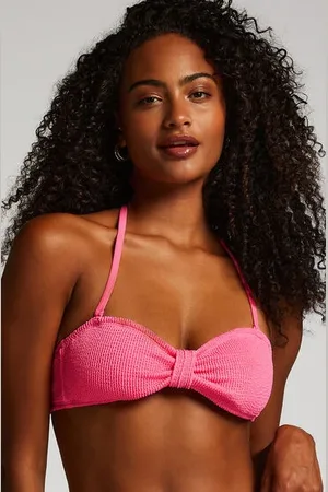 Hunkemöller Top de bikini bandeau Crinkle