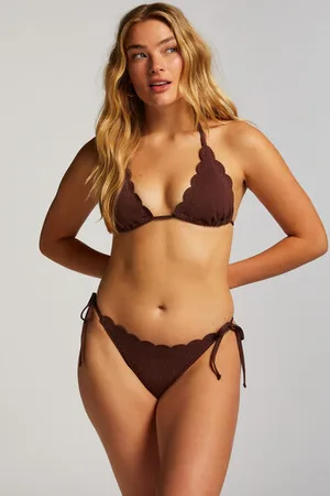 Hunkemöller Braguita de Bikini Cheeky Tanga Scallop Lurex