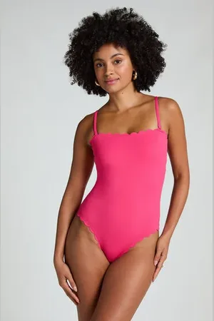 Hunkemöller Bañador Bandeau Scallop