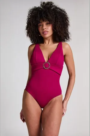 Hunkemöller Traje de baño con anillas Crinkle