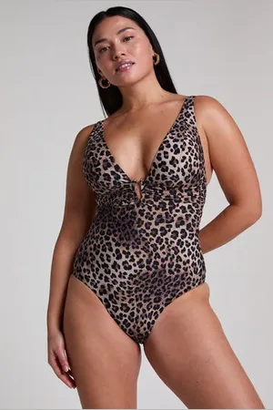 Hunkemöller Bañador moldeador Luxe Animalia