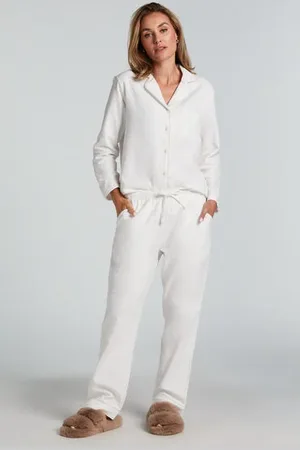 Hunkemöller Pantalones de pijama de franela